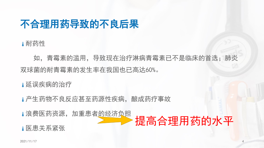 促进合理用药保障用药安全培训课件(共64页)_第4页