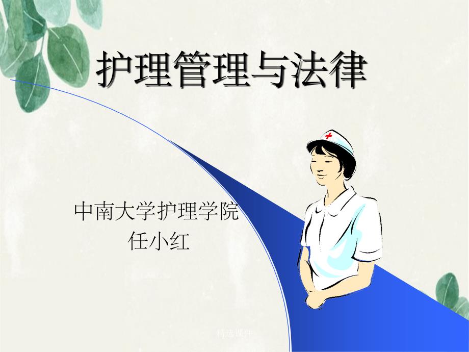 《护理管理与法律》_第1页