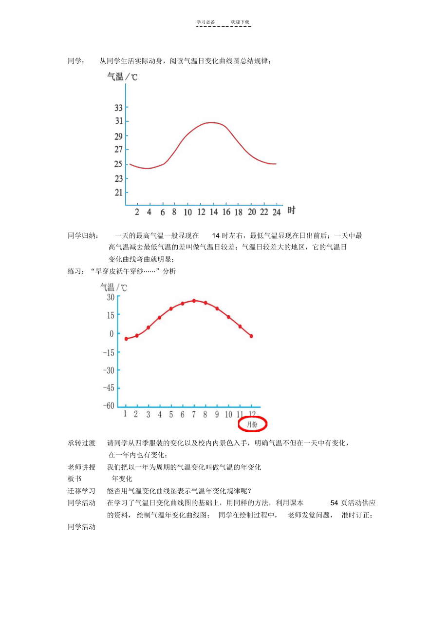 2022年第三章第二节气温的变化与分布教案_第3页