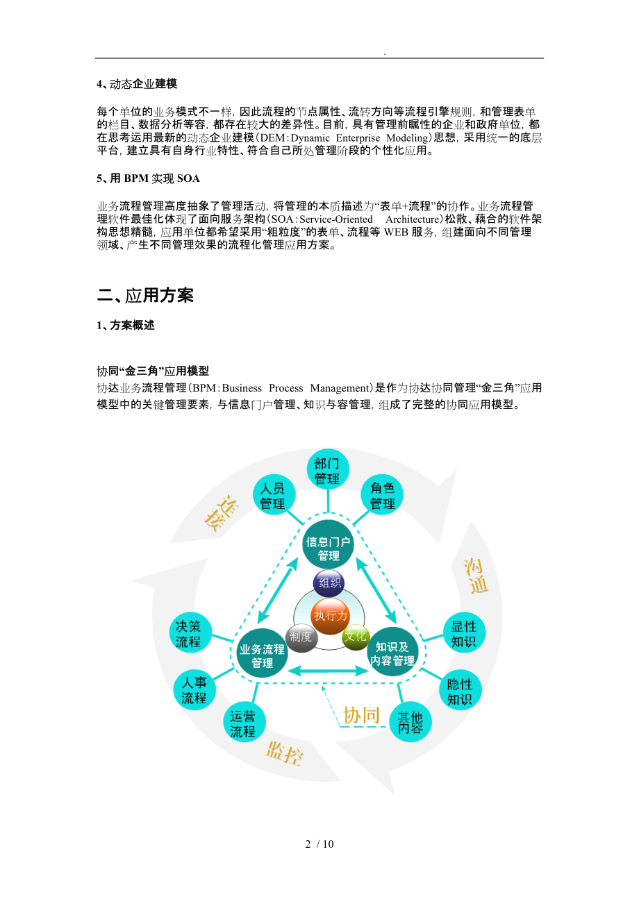 业务流程管理BPM专项应用项目解决方案_第2页