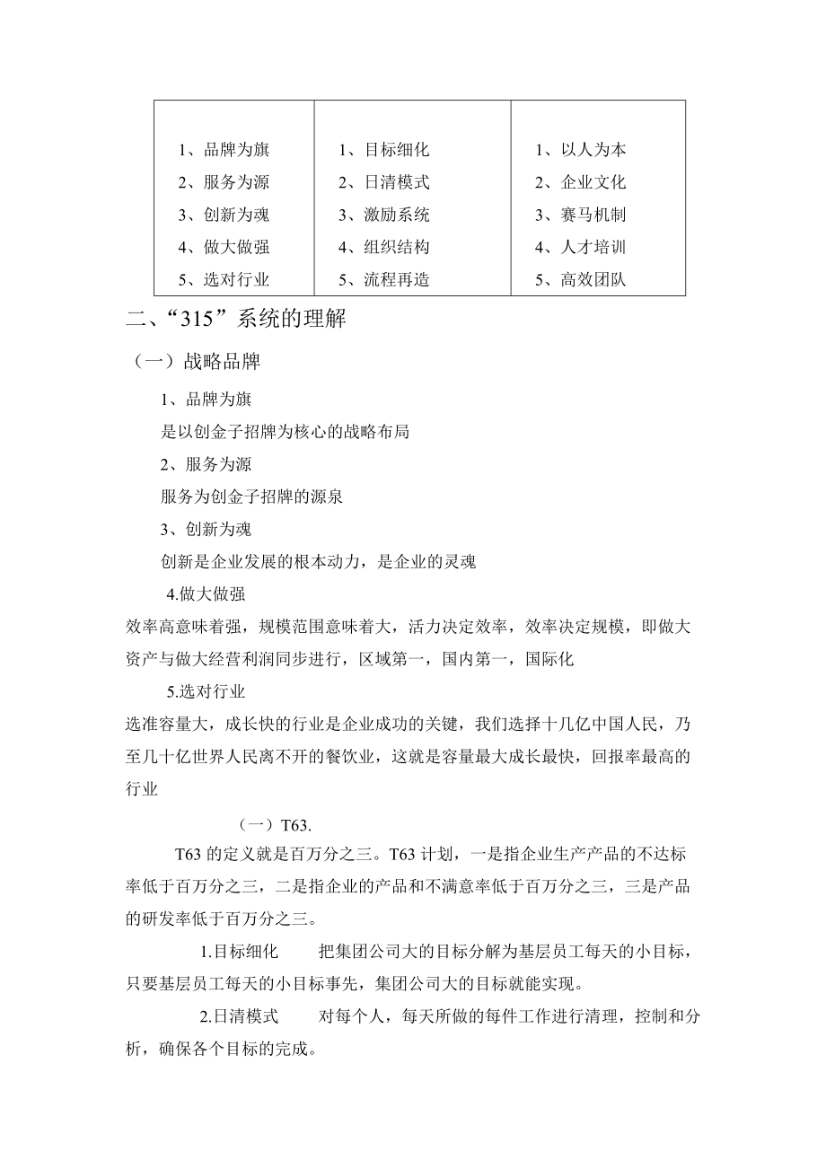 米团餐饮管理公司管理理念_第4页