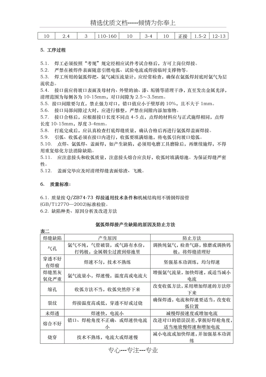 不锈钢焊接工艺标准(共22页)_第2页