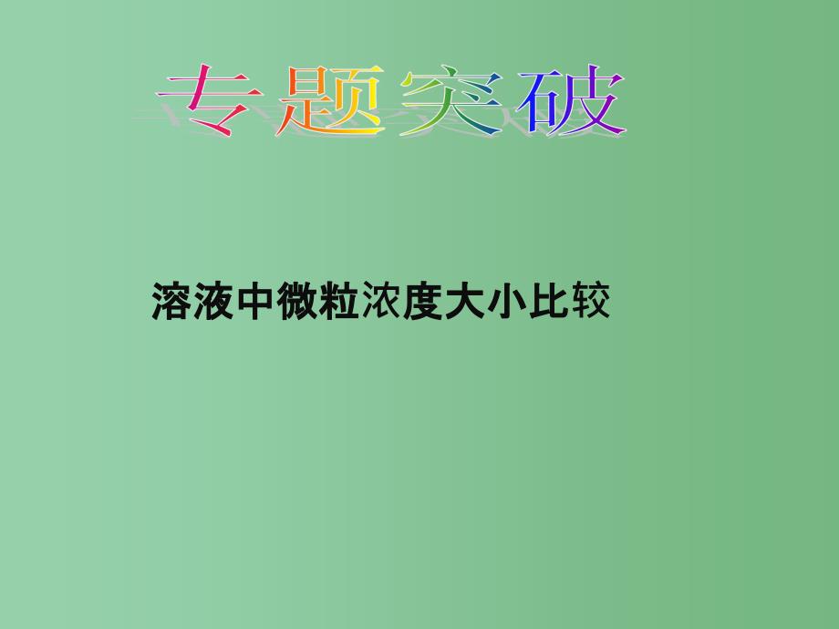 高中化学 3.3《盐类的水解》课件3 新人教版选修4_第2页