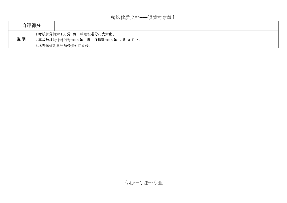 直管企业安全生产目标责任考核细则(共5页)_第4页