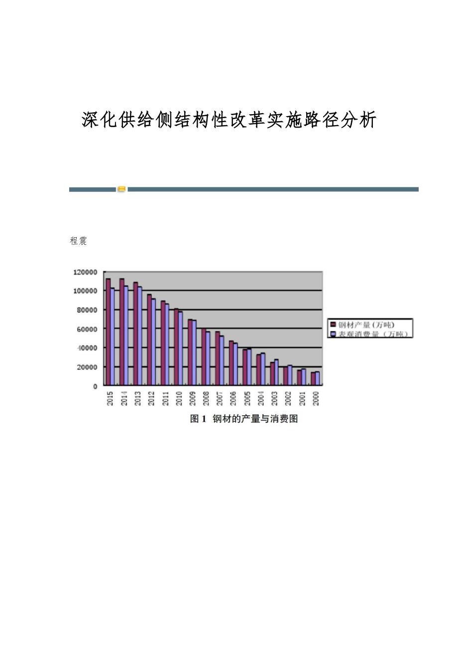 深化供给侧结构性改革实施路径分析_第1页