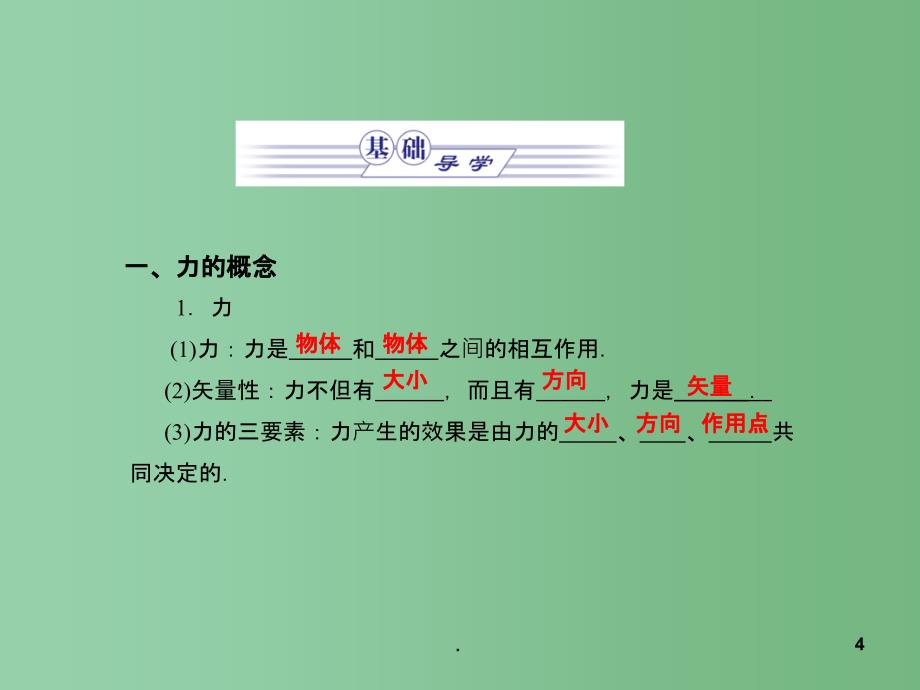 高中物理 2.1 力 2.2 重力 3课件 教科版必修1_第4页