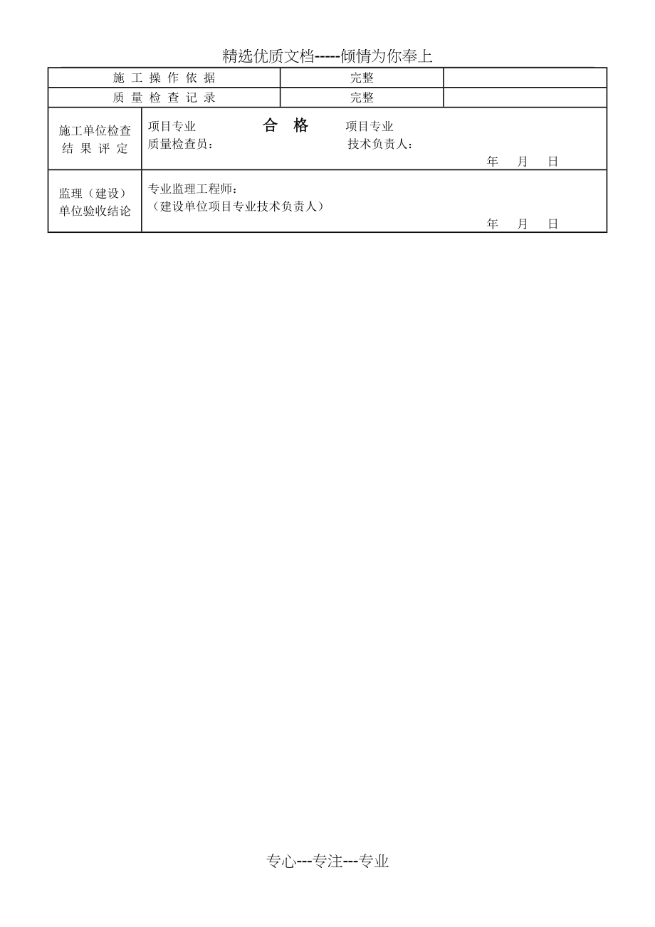 暗龙骨吊顶工程检验批质量验收记录(共4页)_第4页