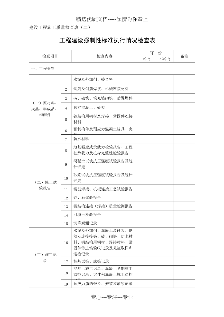 建筑质量检查表(共8页)_第2页