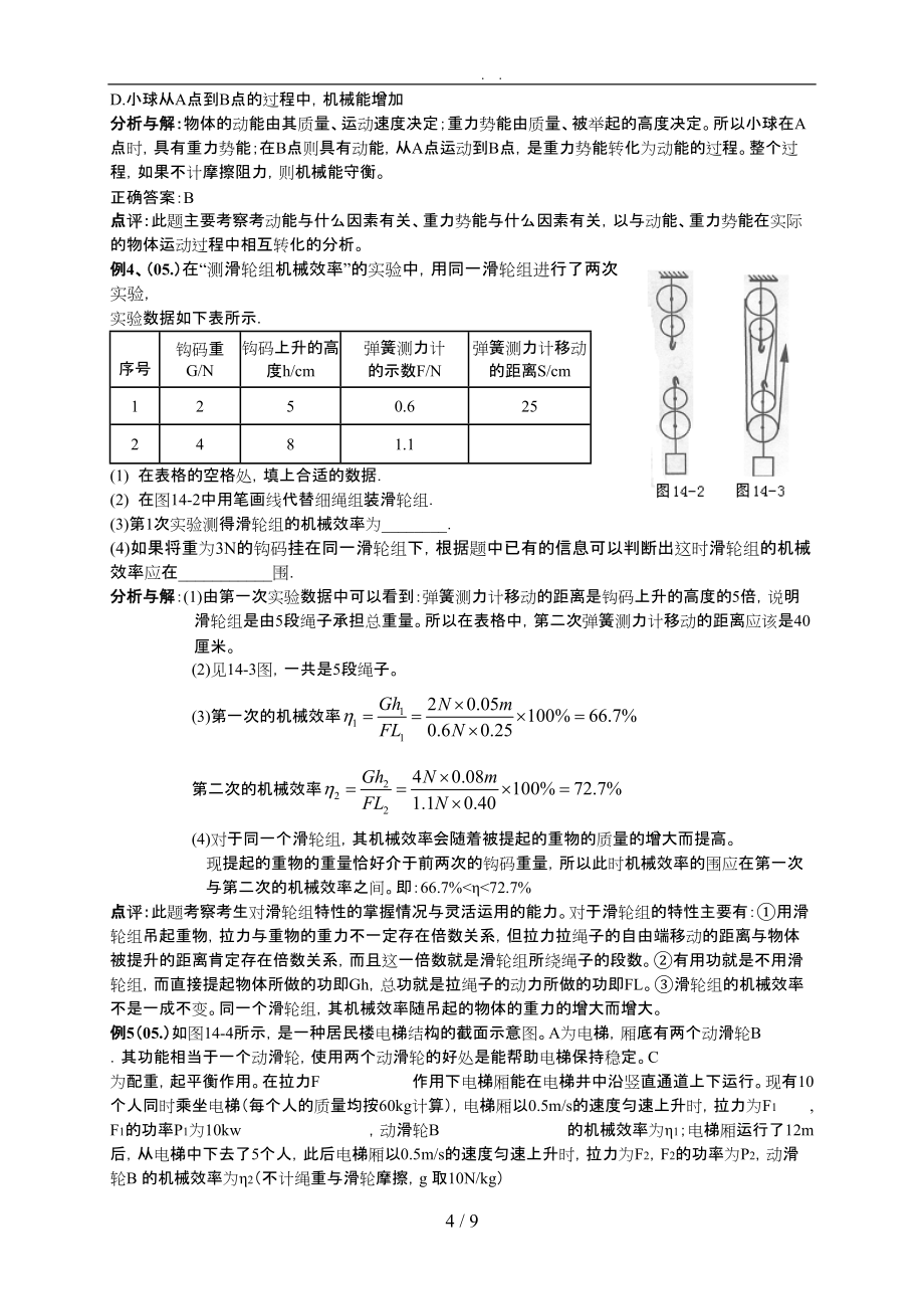 功和机械能相关资料全_第4页