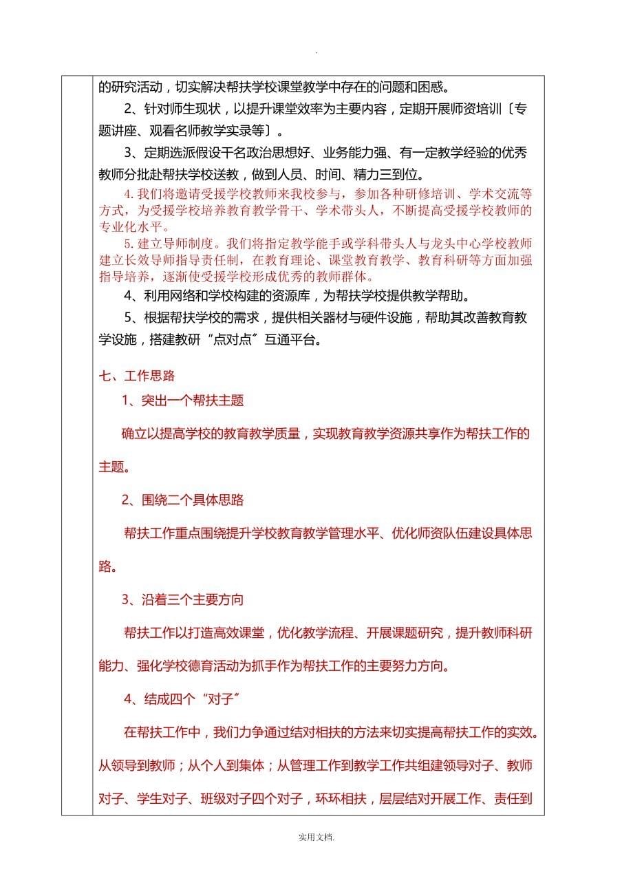 隆中名校长帮扶计划表(新)_第5页