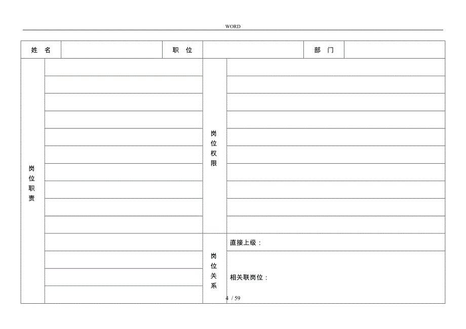 某公司员工绩效考核管理手册范本_第4页