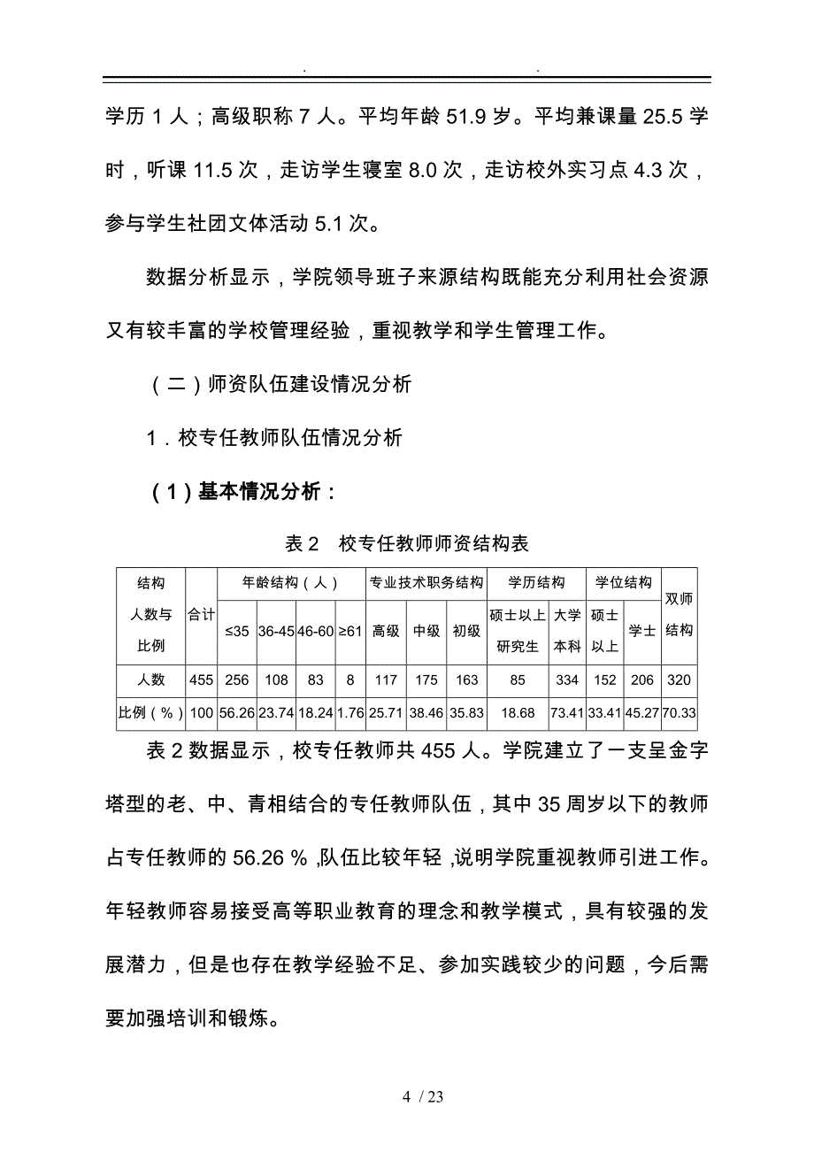 人才培养工作状态数据采集平台分析报告文案_第4页