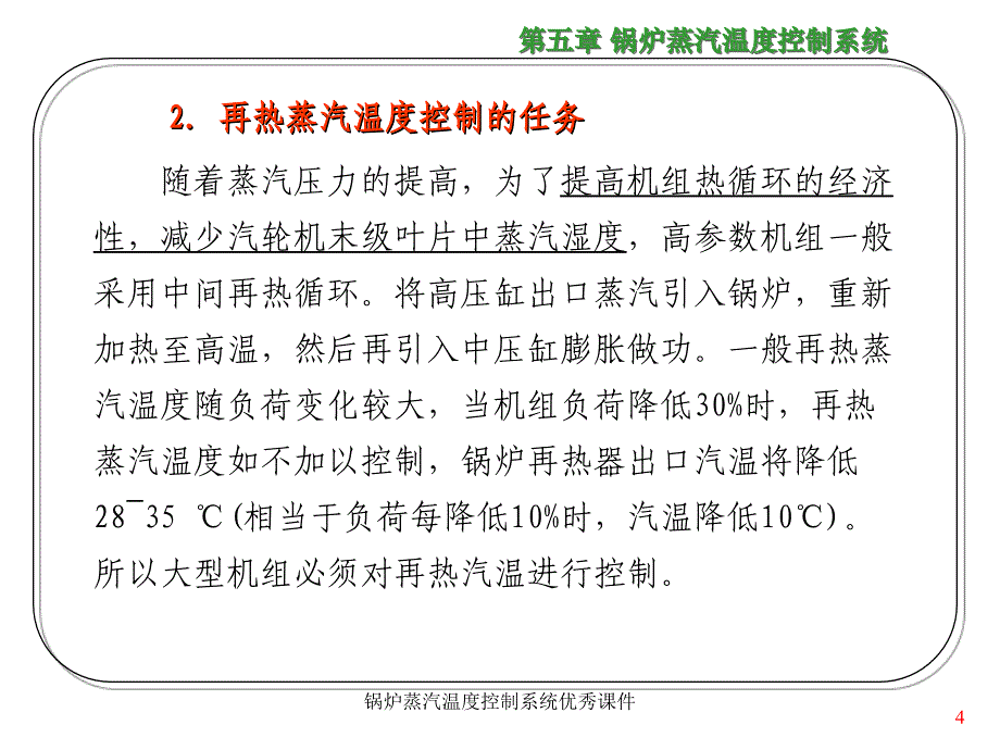 锅炉蒸汽温度控制系统优秀课件_第4页