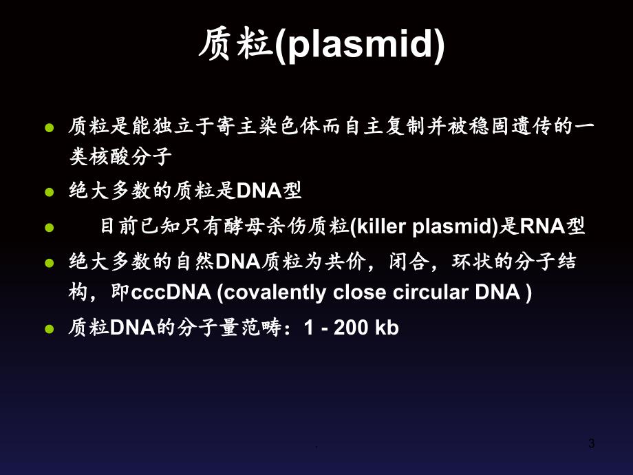 2021年质粒复制的调控机制.PPT课件_第3页