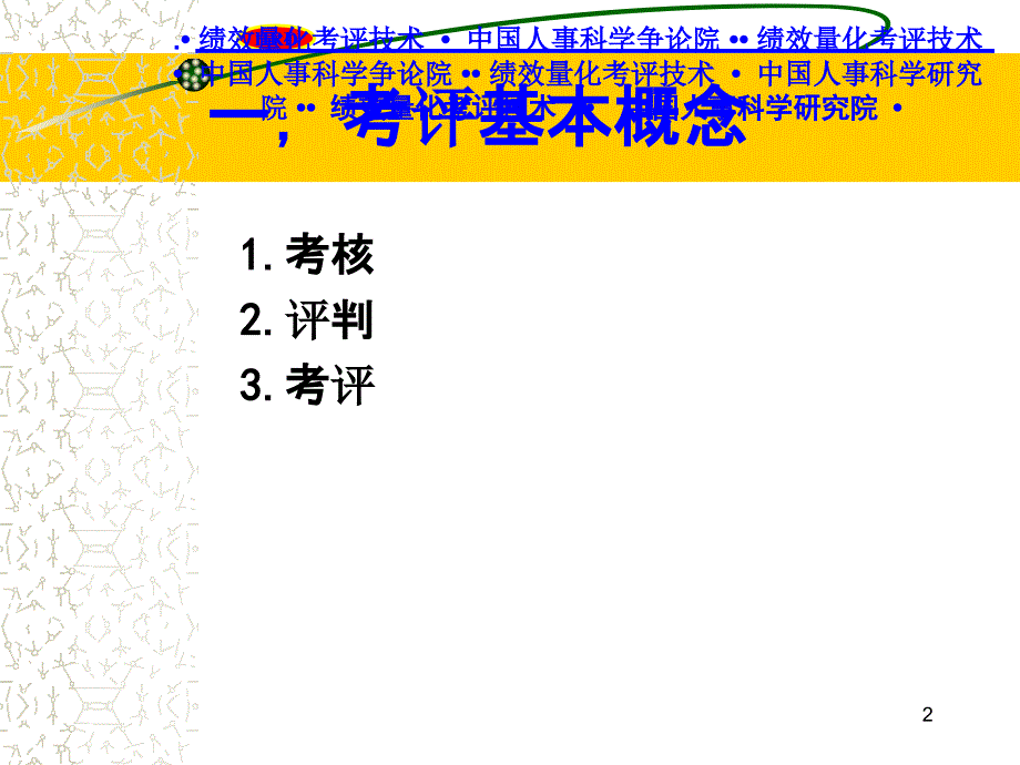 2021年《绩效量化考评技术》PPT课件_第2页