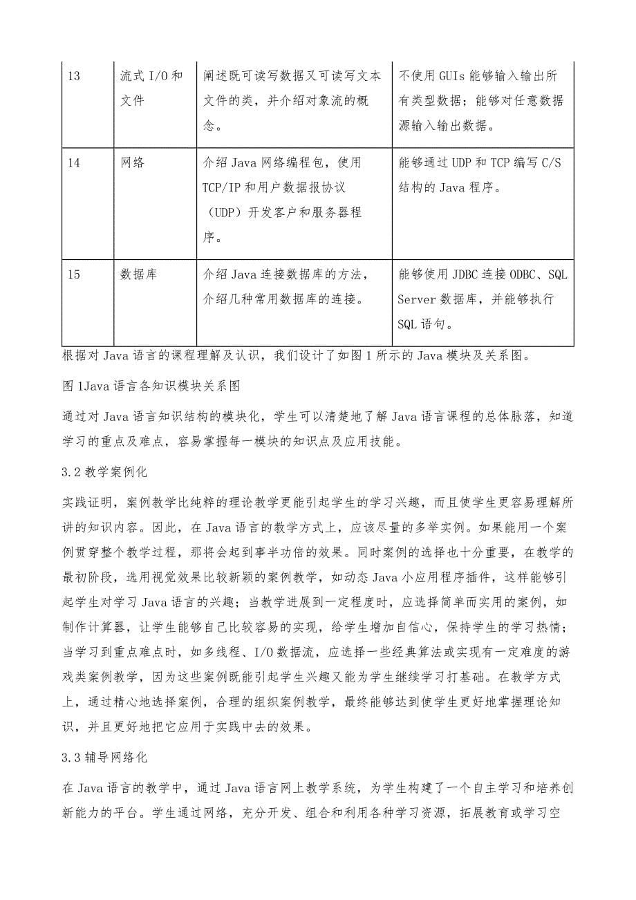 Java语言的教学研究与实践-模块化_第5页