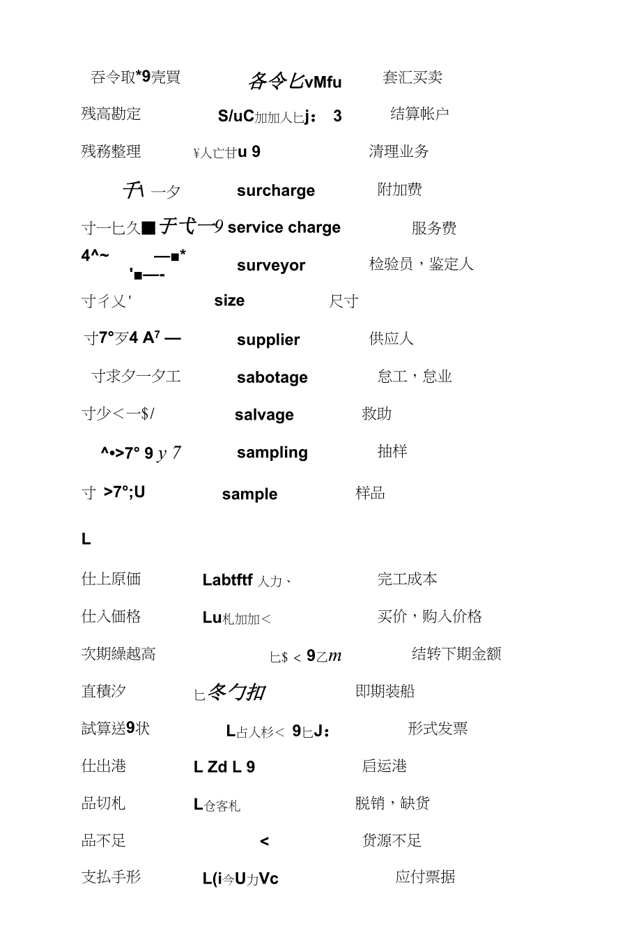 Eeibxcc未名天日语学校---商务日语专用词汇_第3页