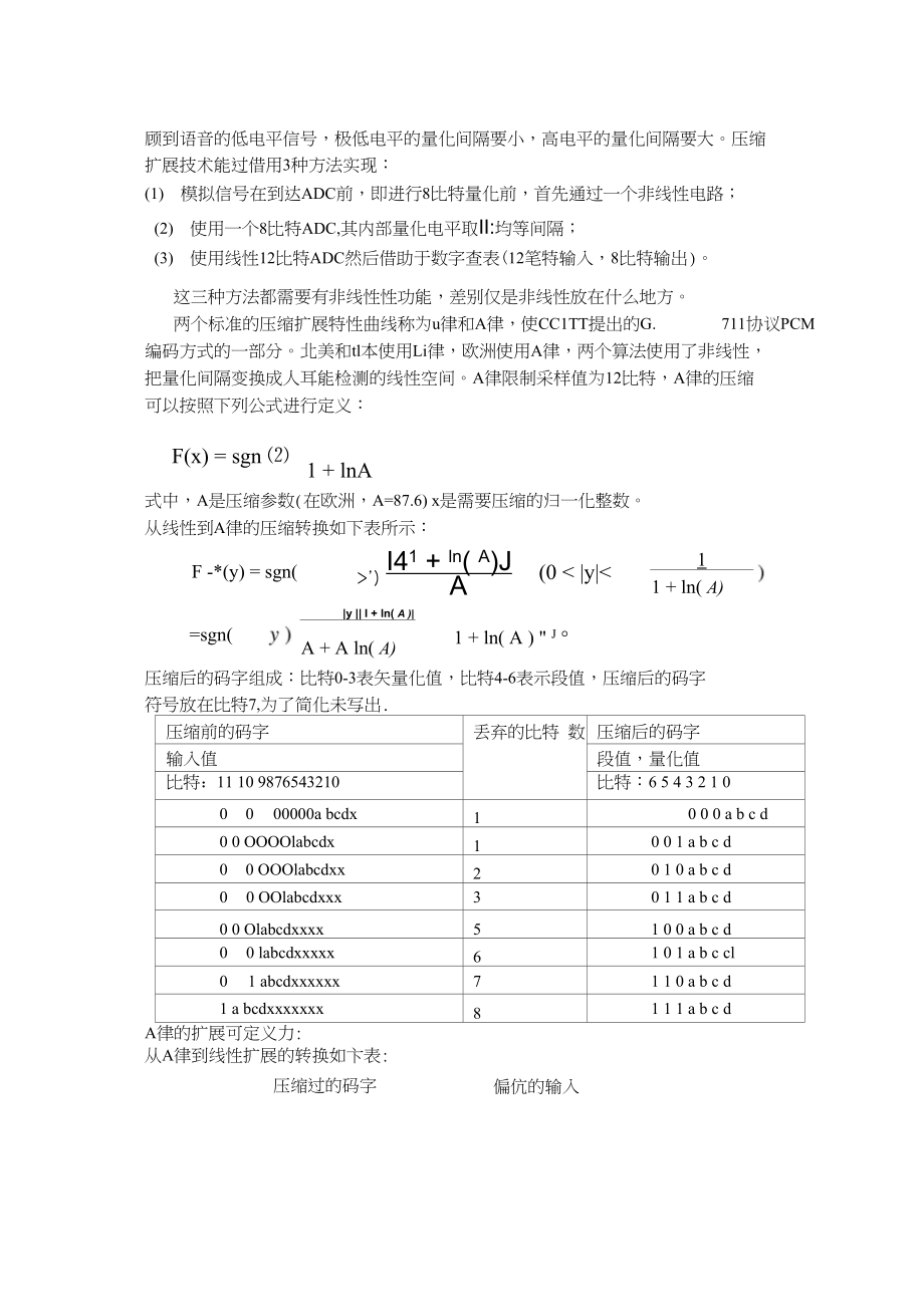 DSP开题报告语音存储压缩与回放_第4页