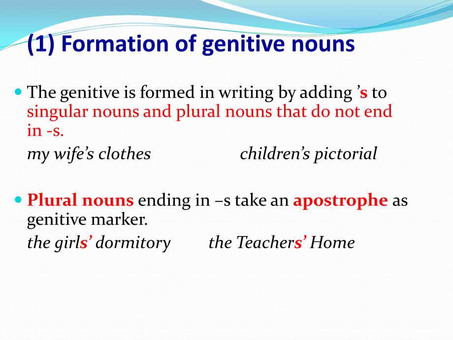 新编英语语法教程第五版 5 Genitive case_第4页