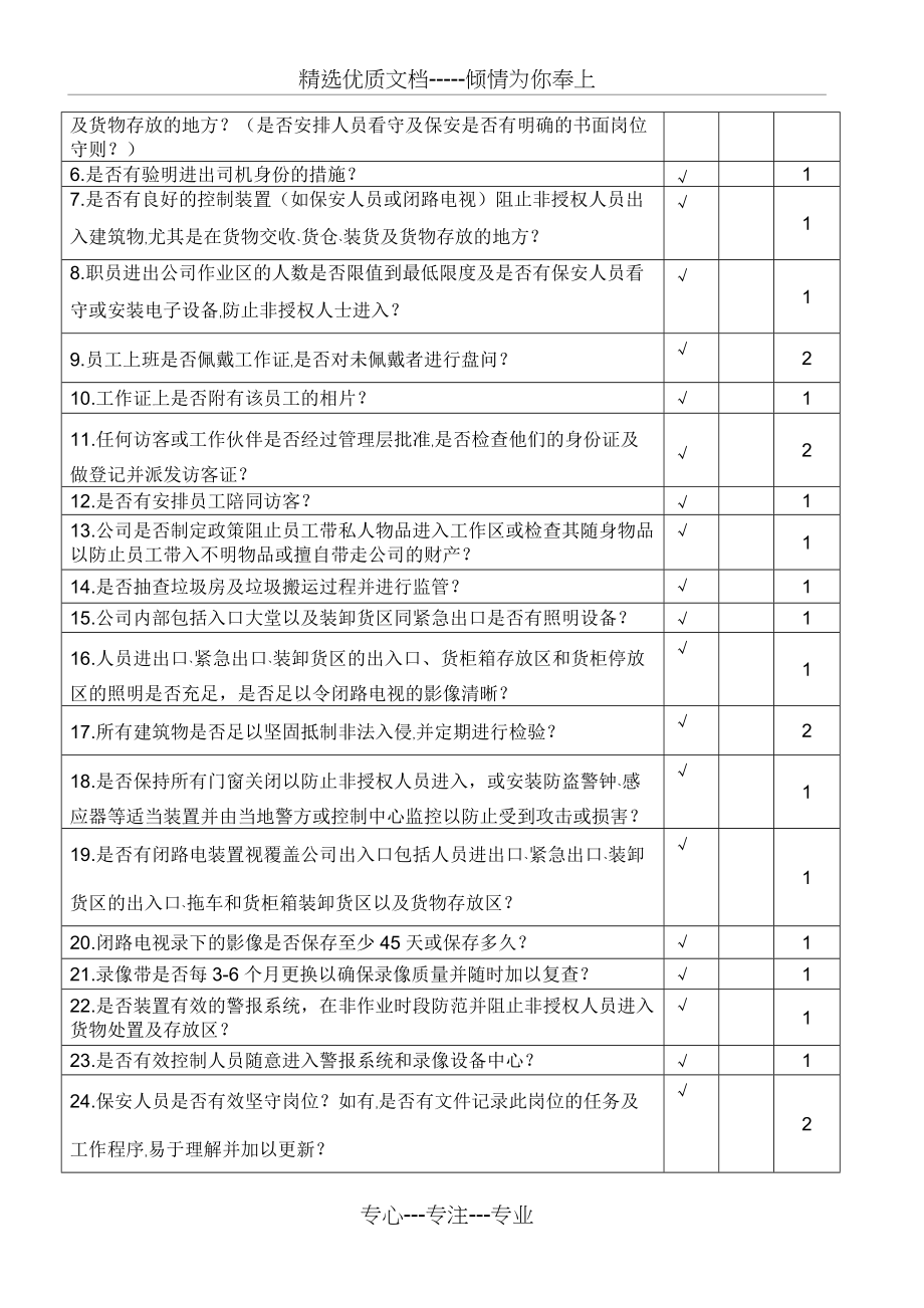 供应商供应链安全评估表(共4页)_第2页