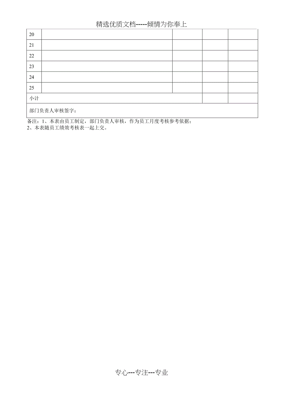 某公司绩效考核办法(附全套表格制度与操作)(共44页)_第4页