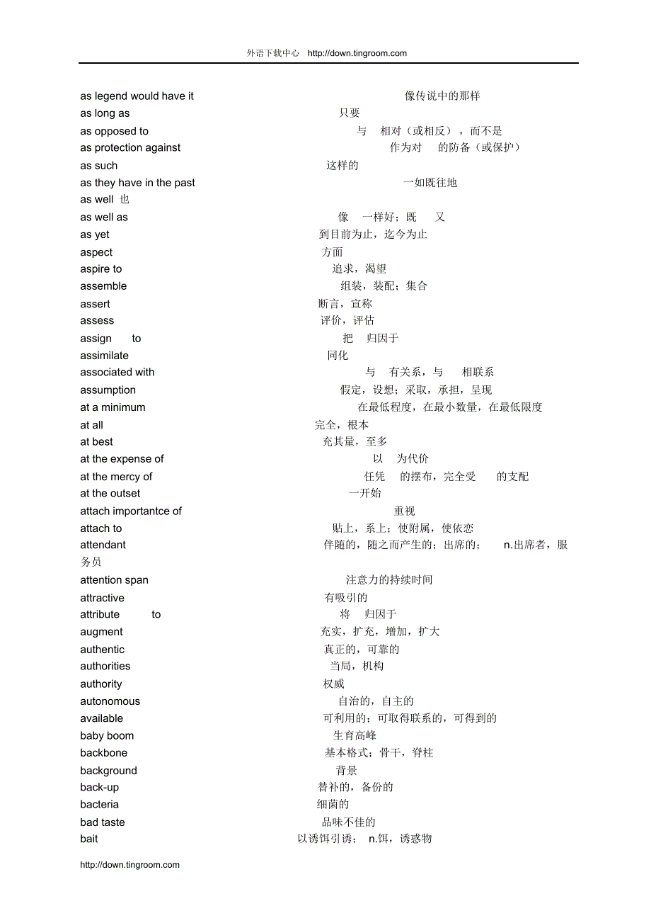 考研1388核心词汇表(1)_第3页