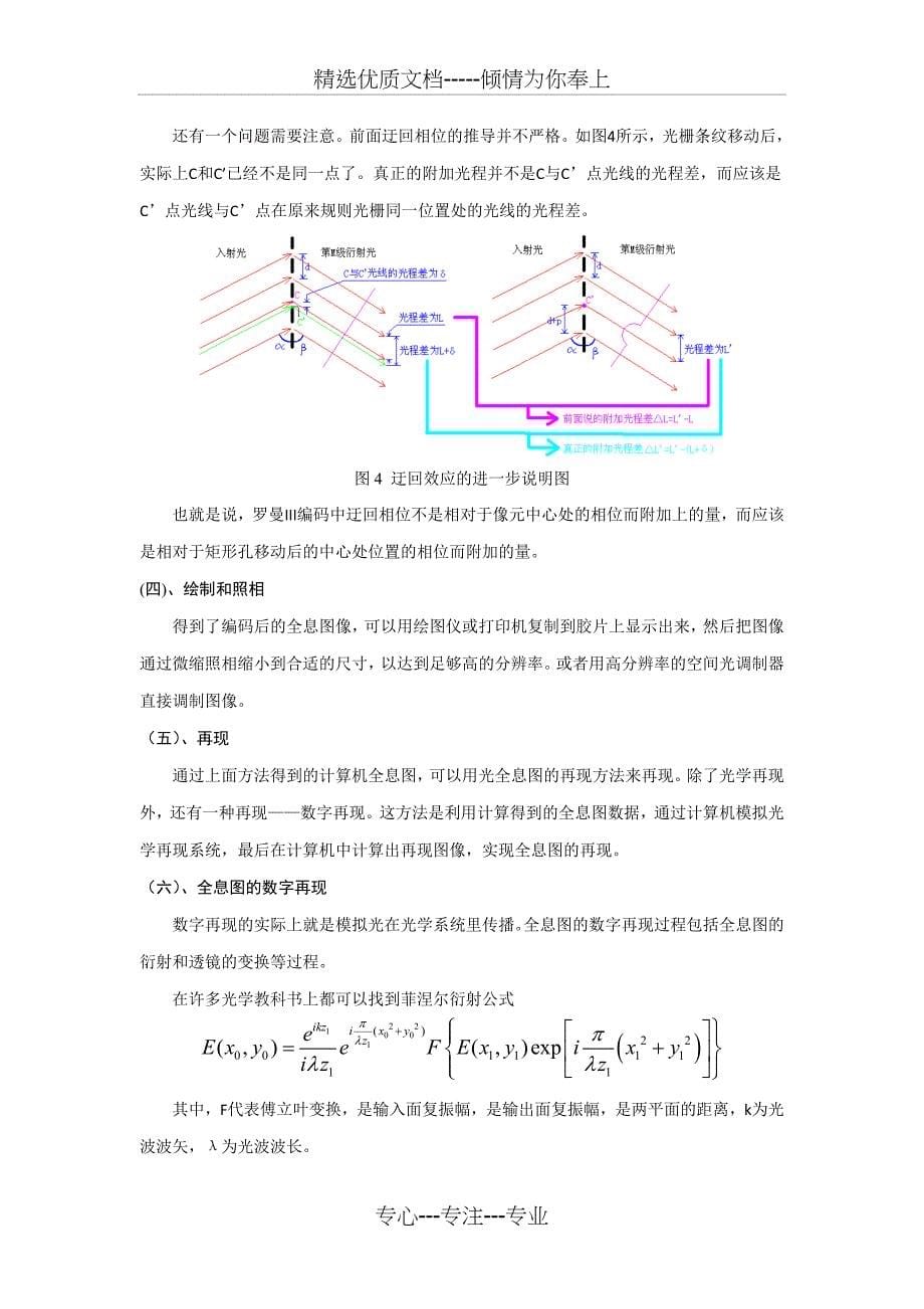 计算全息图的制作及数字再现(共15页)_第5页