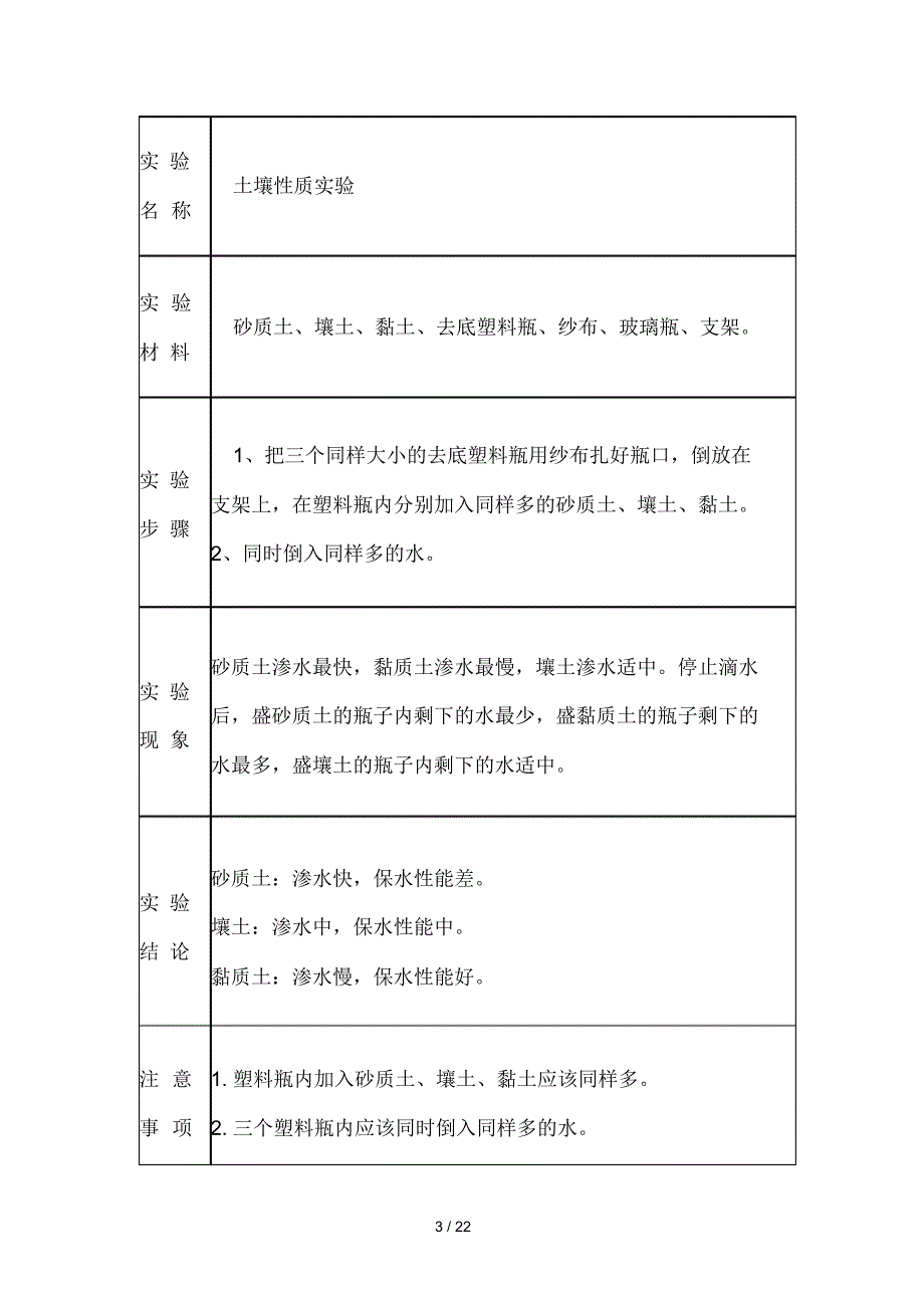 （可编）湘教版,三年级科学(上),实验报告单_第3页