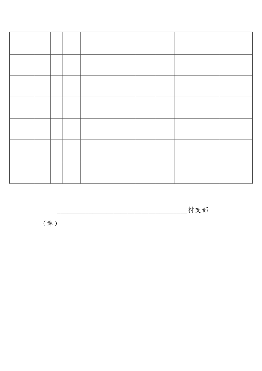 村两委班子分工表集锦_第2页