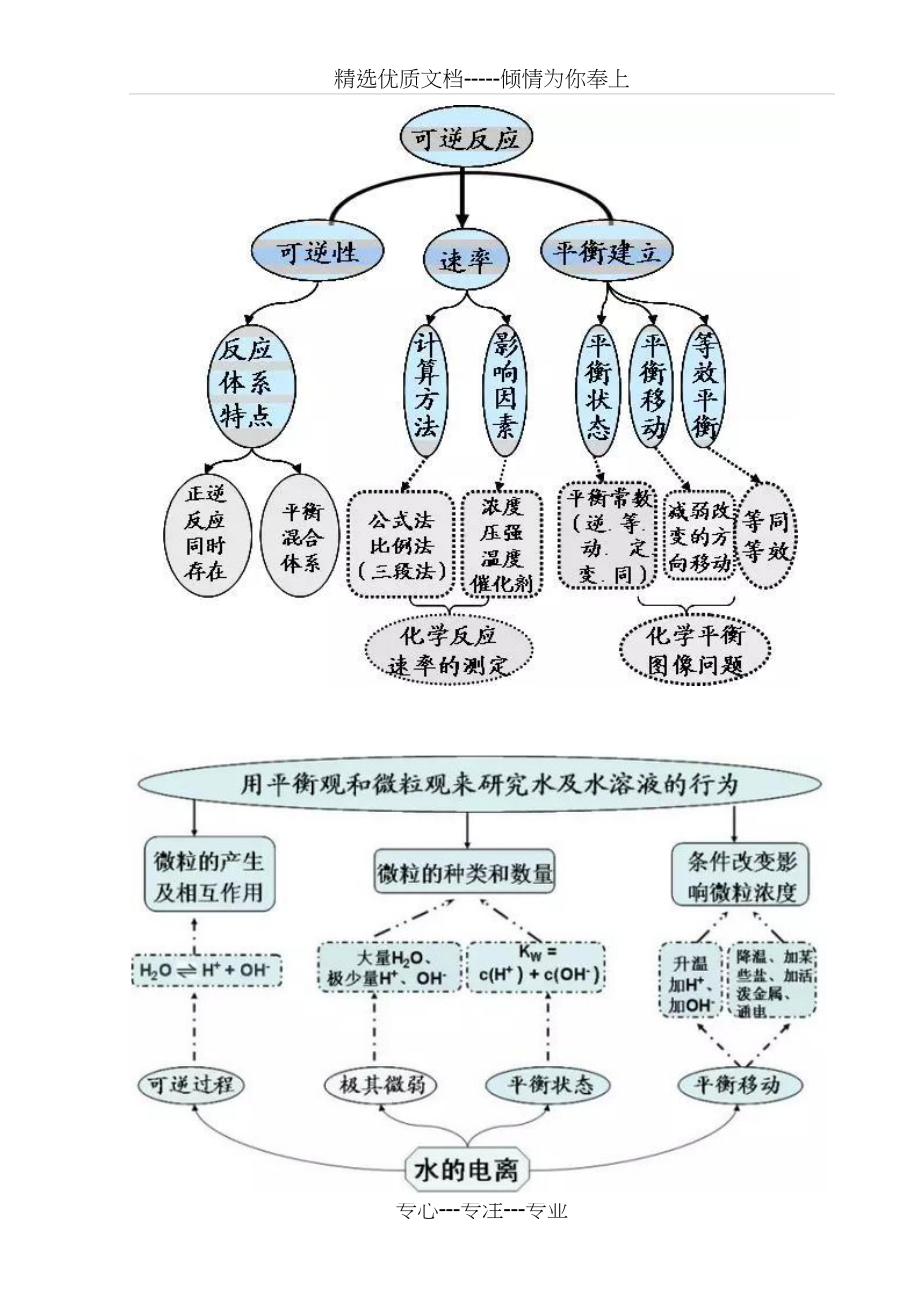 高中化学思维导图(共9页)_第4页