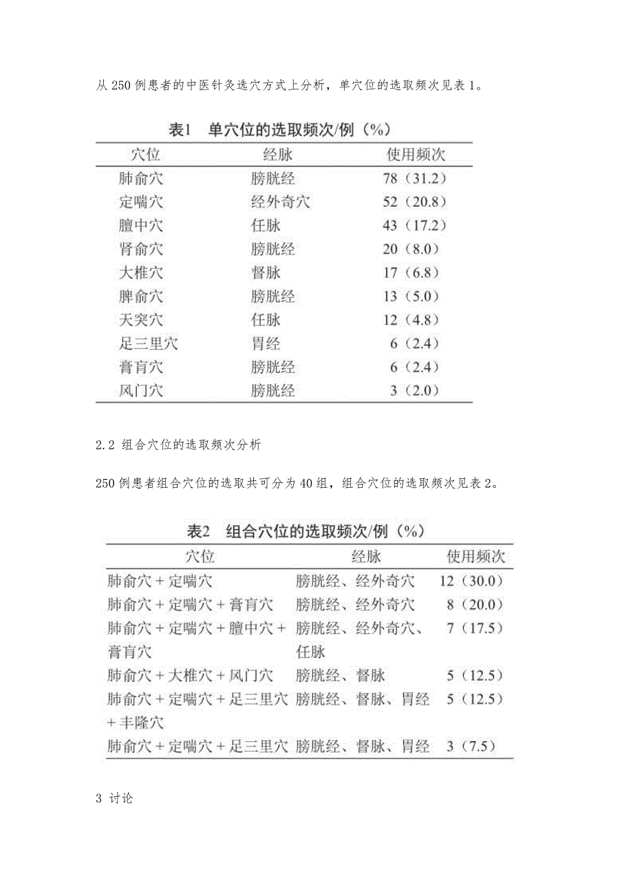 基于肺功能评价的针灸干预哮喘选穴规律探讨_第4页