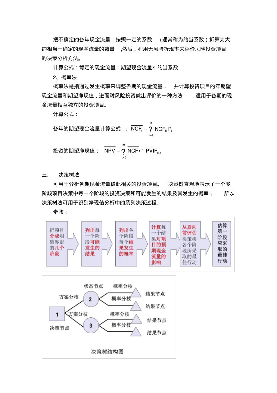 总结：第八章投资决策实务_第4页