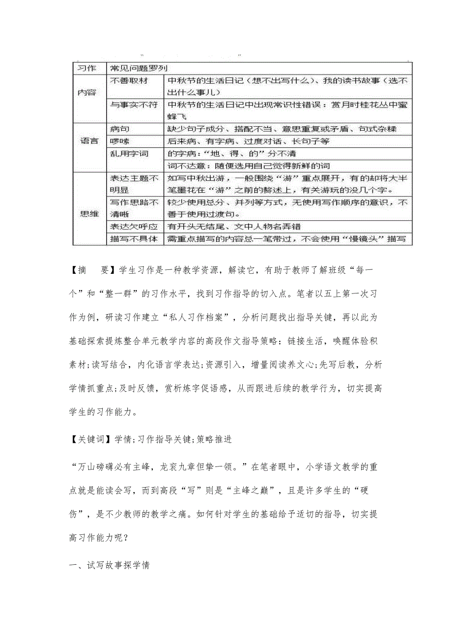 基于学情的小学高段作文指导策略初探_第2页