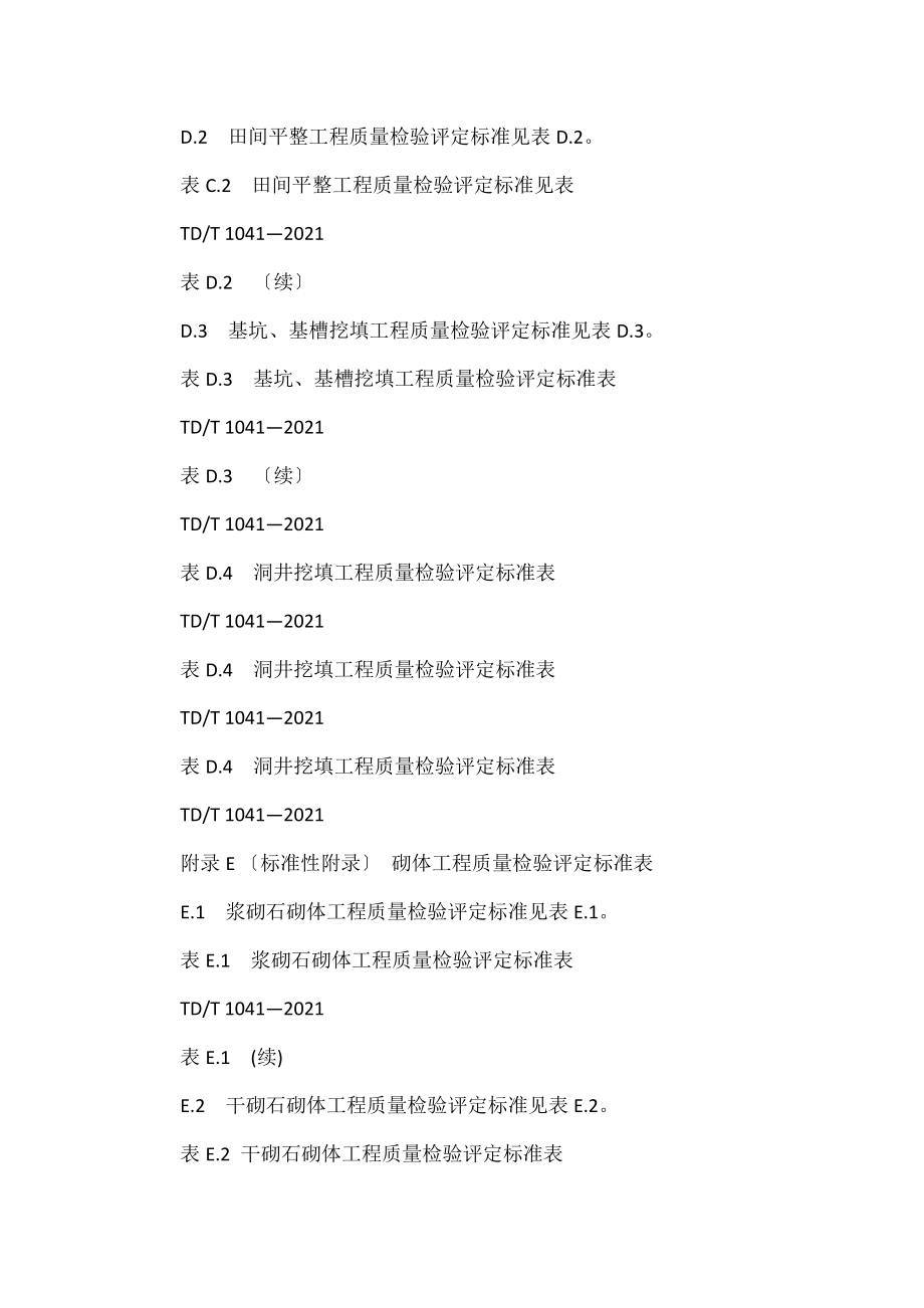 G2土地整治工程质量检验与评定规程_第4页