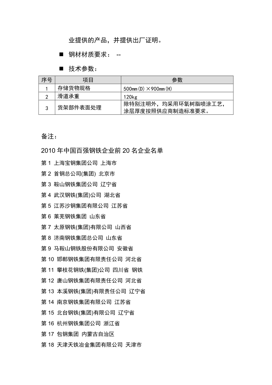 货架系统设备技术要求_第3页