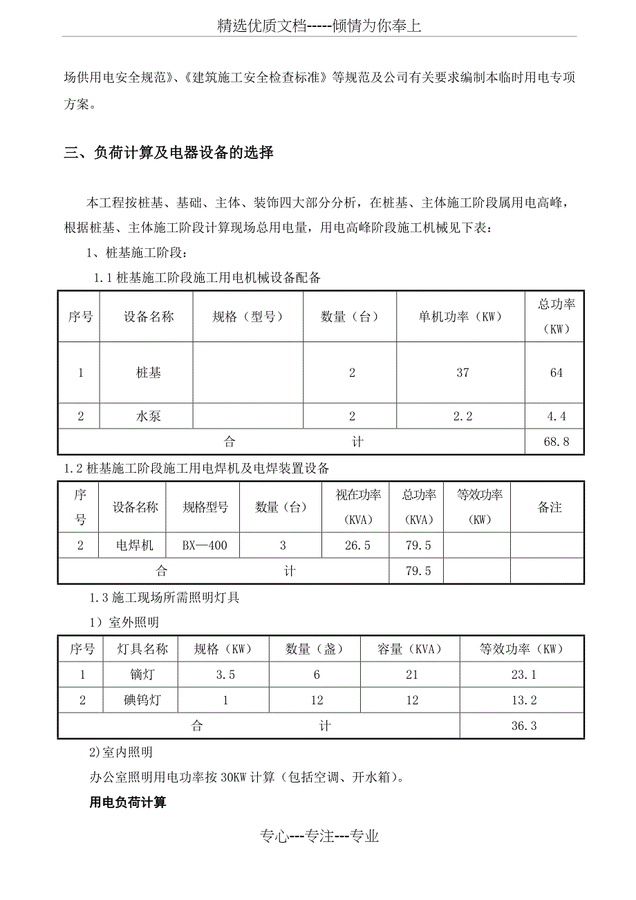 临时用电专项方案(共24页)_第4页