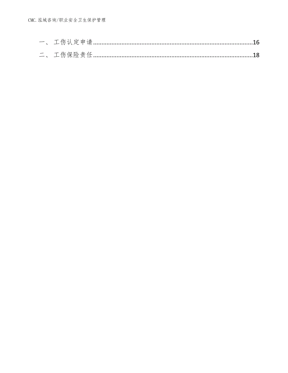 饰品项目职业安全卫生保护管理（范文）_第2页