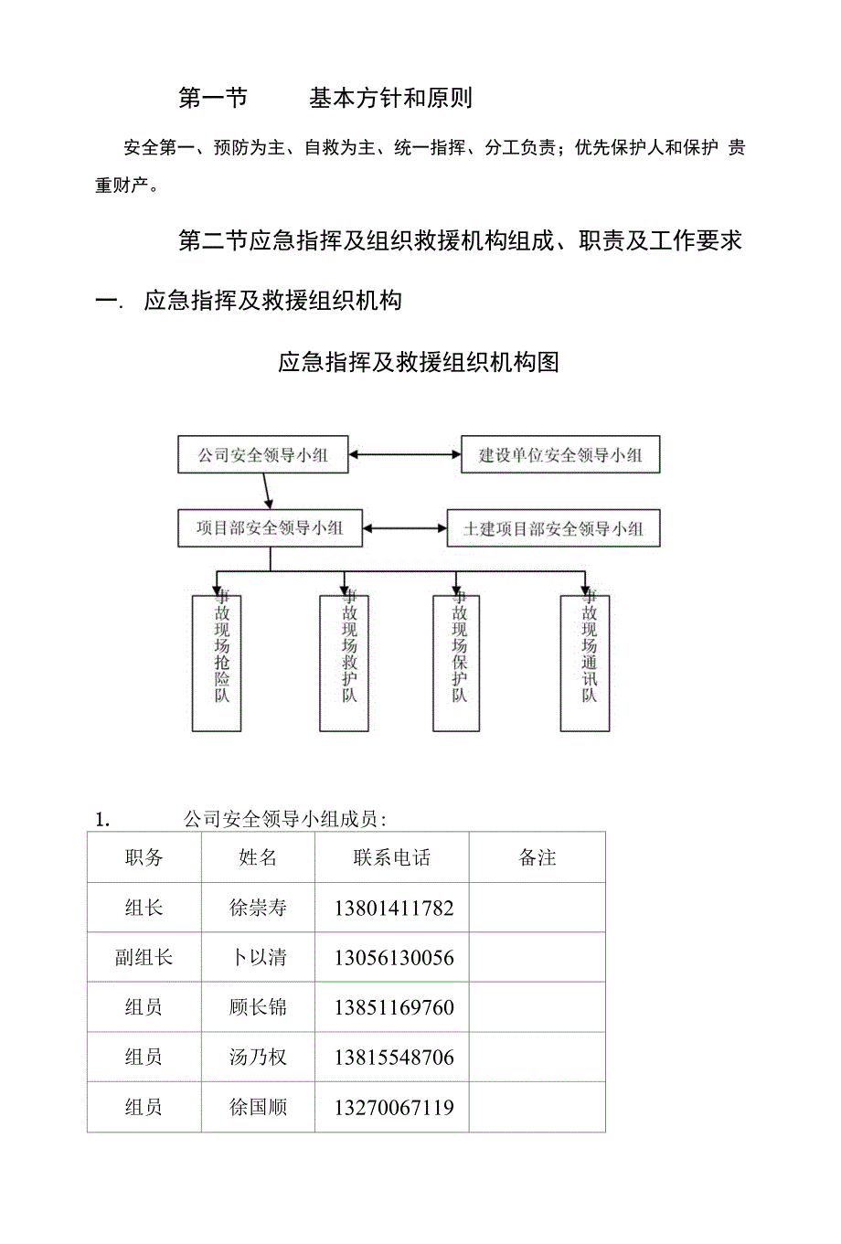 岚工现场事故应急预亲_第4页