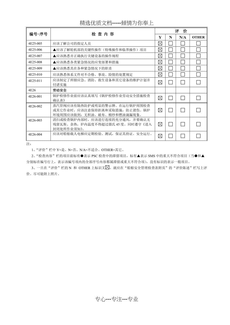 4E检查表剖析(共6页)_第5页