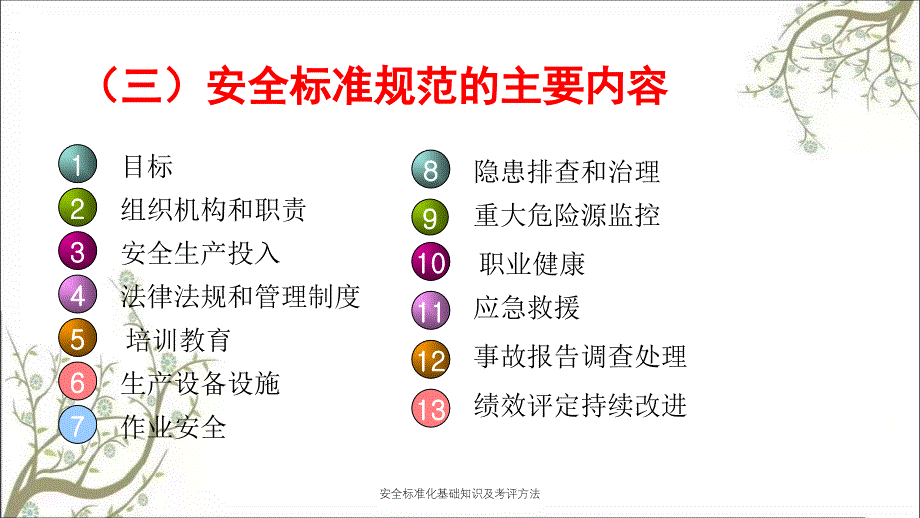 安全标准化基础知识及考评方法PPT课件_第4页