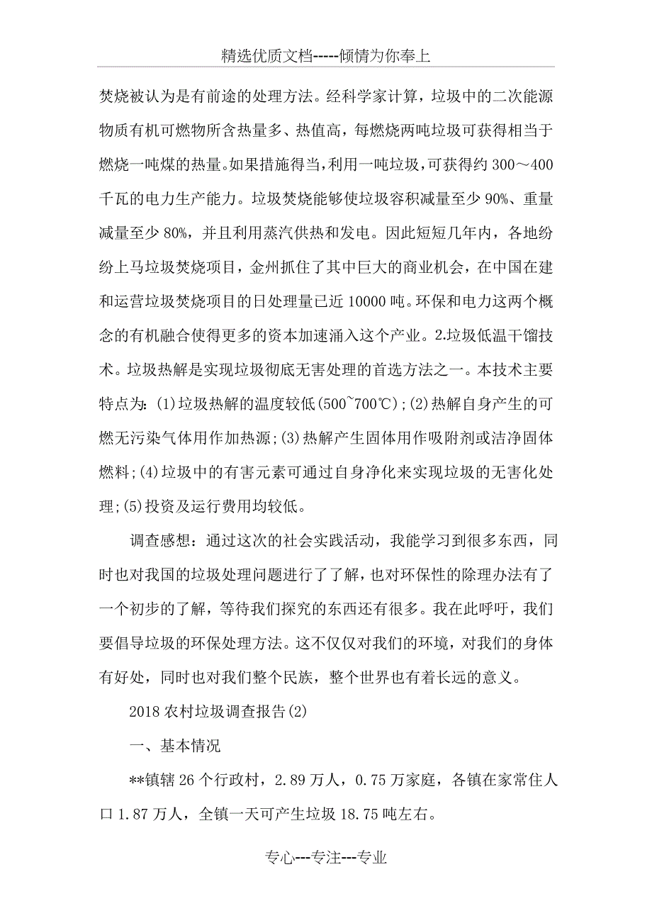 2018农村垃圾调查报告(共21页)_第4页