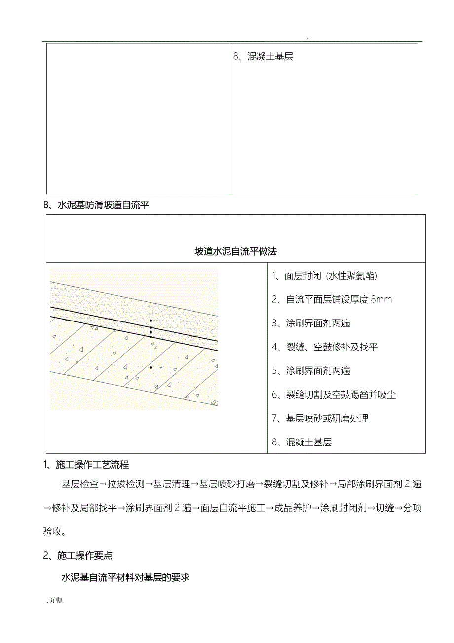 水泥基自流平地面的施工组织方案_第4页