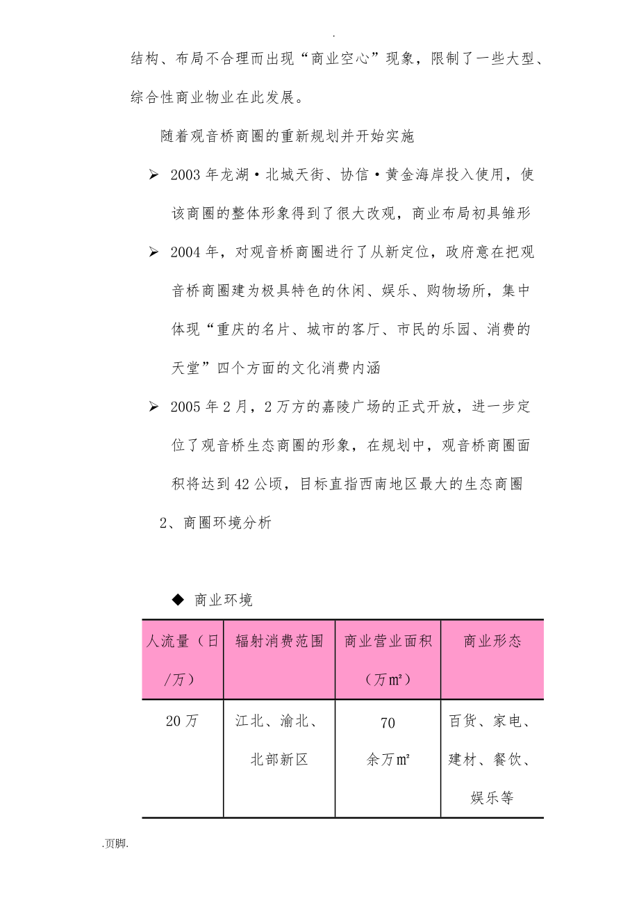 某商业市场调研报告范本_第2页