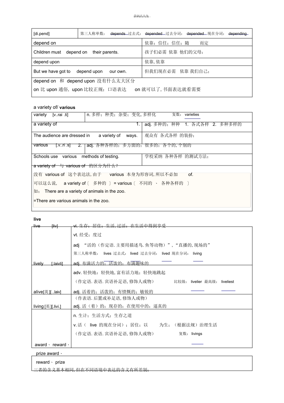 2022年2022年高二英语模块六unit1知识点_第4页