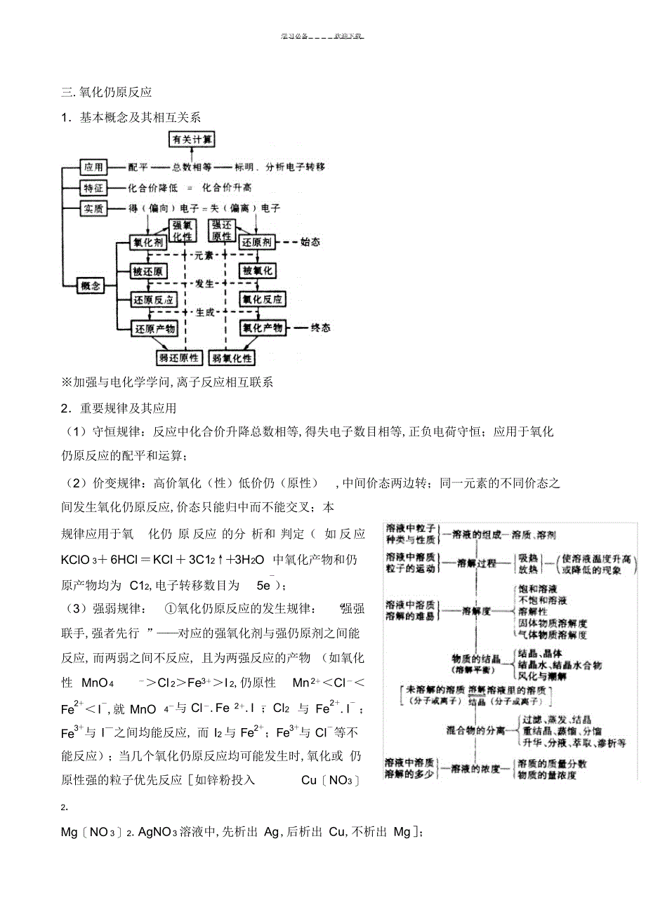 2022年2022年高考化学基本概念专题复习_第3页