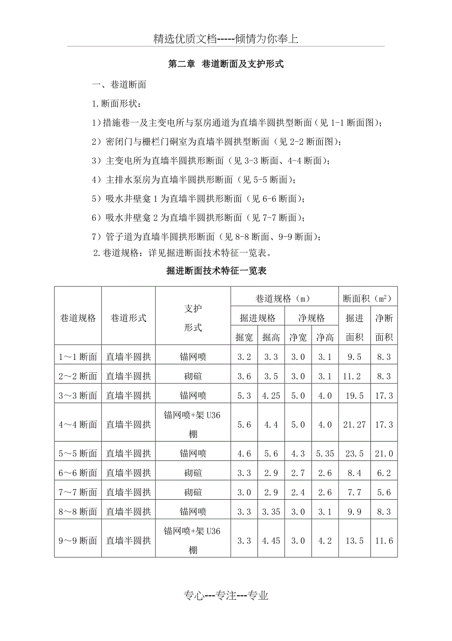 主变电所硐室、通道施工组织设计(共46页)_第3页