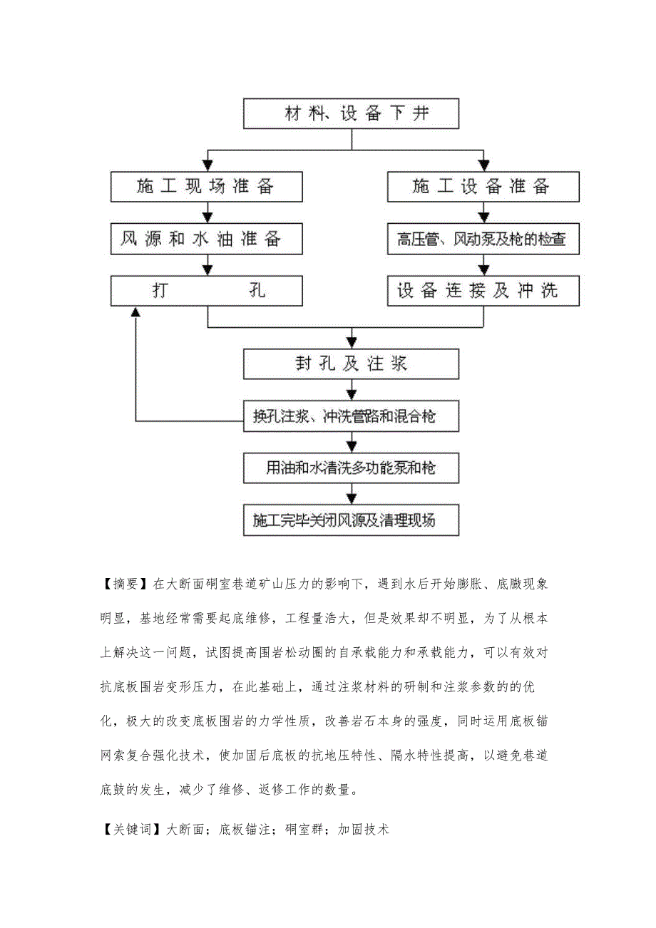 探究大断面硐室群底板锚注加固关键技术及其应用_第2页