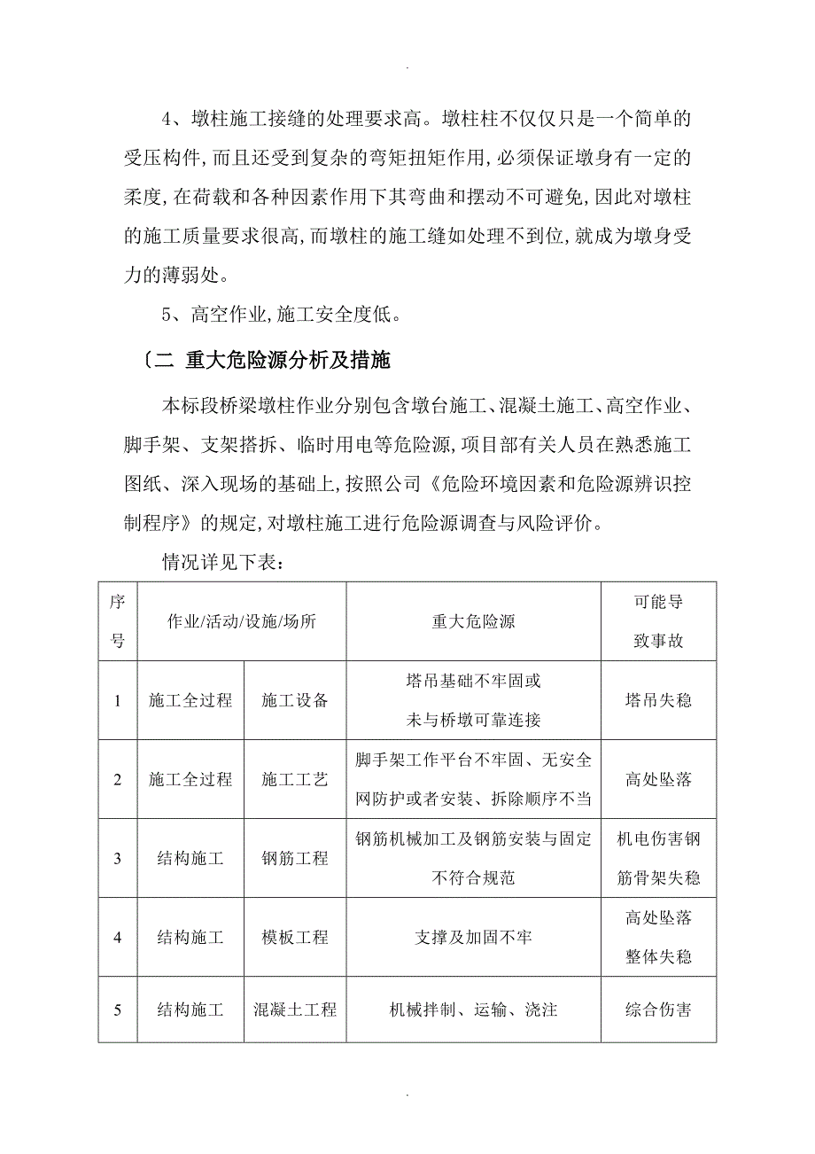 墩柱施工专项安全方案说明_第4页