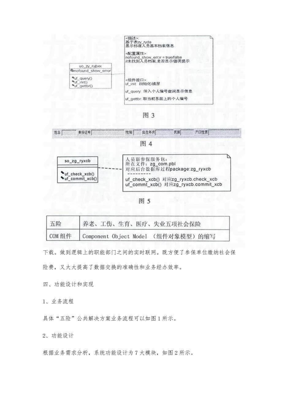 社会保险公共业务信息系统设计与实现_第5页