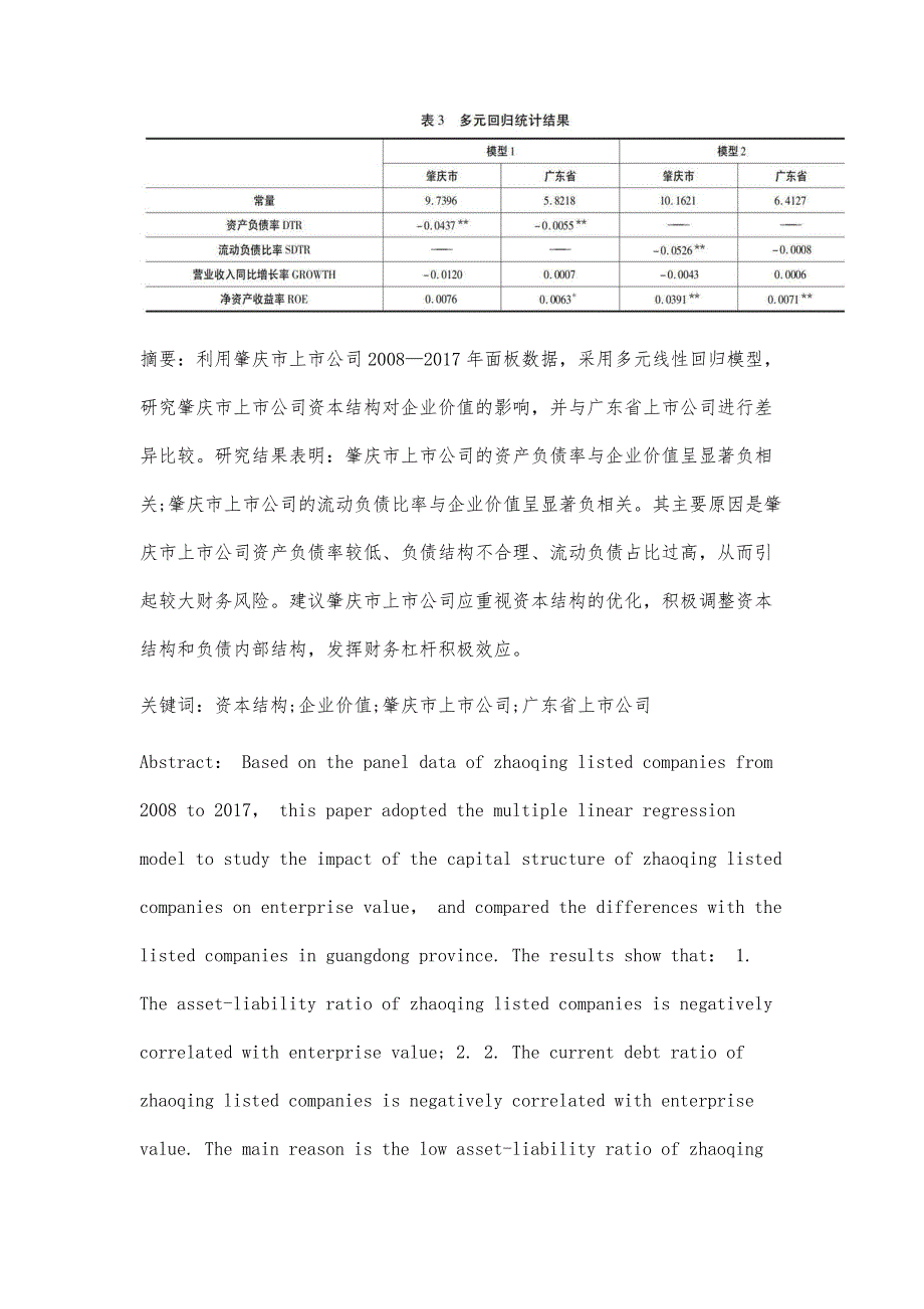 资本结构对企业价值影响实证研究_第3页